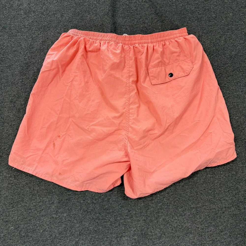 Young Life Swim Trunks Mens Medium Pink Good Mesh Lined Nylon Shorts